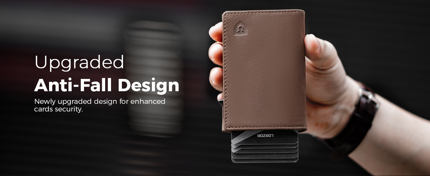 Slim Line Minimalist RFID Wallet