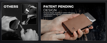 Slim Line Minimalist RFID Wallet