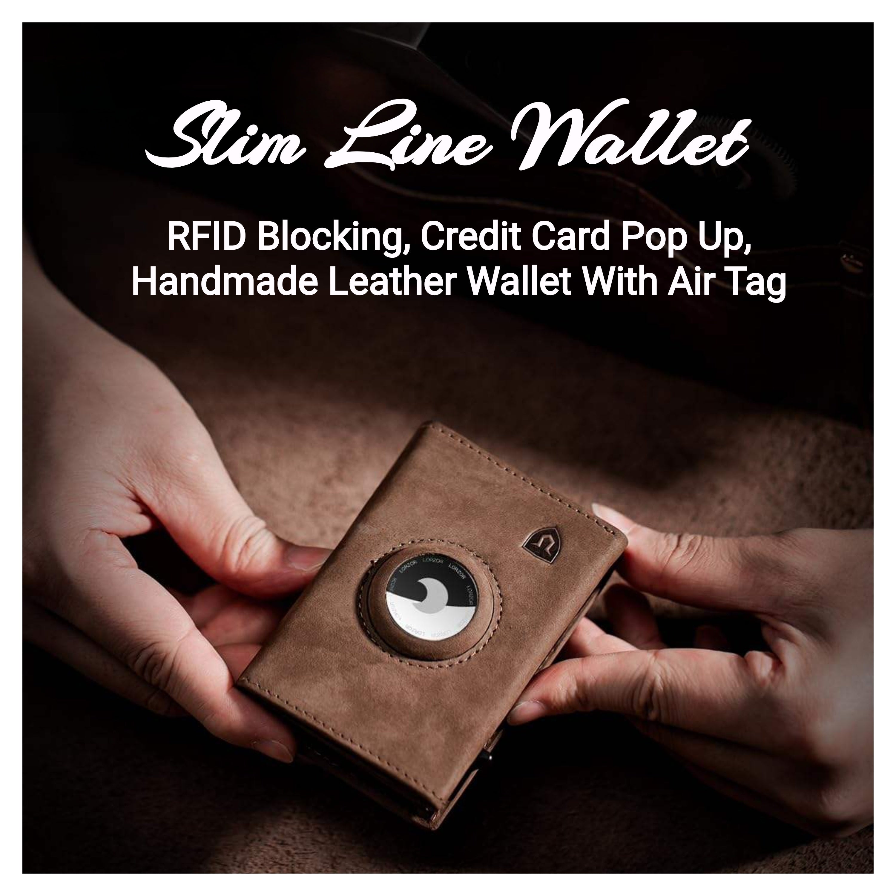 Slim Line Minimalist RFID Wallet